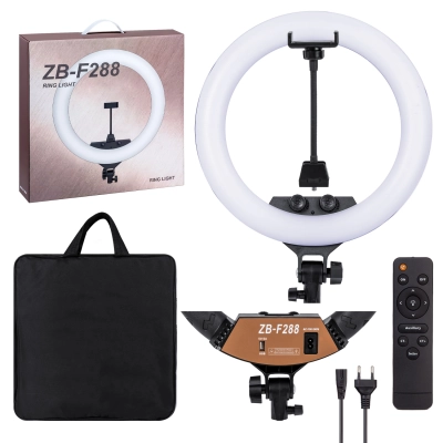 Селфи кольцо - лампа 36cm ZB-F288 24W 14 (Black)