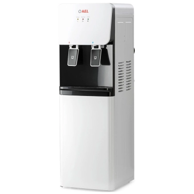 Пурифайер для воды AEL LC-AEL-85s, напольный, нагрев/охлаждение компрессорное, 2 крана, белый
