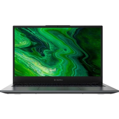 Ноутбук Digma Pro Fortis M (DN15R5-8CXW04) Ryzen 5 7430U 8Gb SSD256Gb Intel UHD Graphics 15.6 IPS FHD (1920x1080) Windows 11 Professional grey