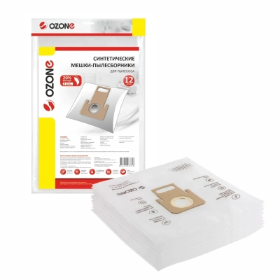 Пылесборник синтетический Ozone XXL-60 д/пылесосов Thomas
