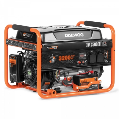 Генератор двухтопливный DAEWOO GDA 3500 DFE бензин + газ