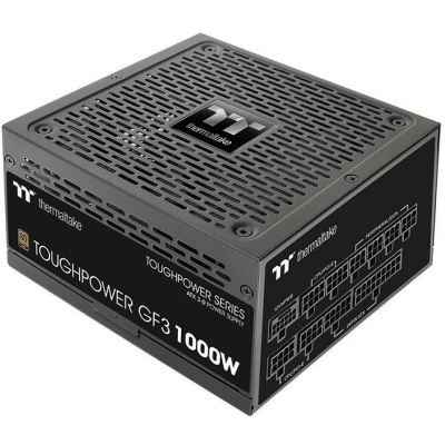 Блок питания Thermaltake Toughpower GF3 Gen.5 (PS-TPD-1000FNFAGE-4) ATX 1000W 80+ gold (24+8+4+4pin) APFC 135mm fan 12xSATA Cab Manag RTL