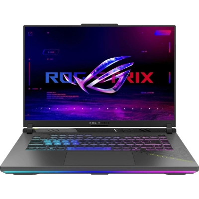 Ноутбук ASUS ROG Strix G16 G614FR-S5054 (90NR0NK8-M002E0) 16, IPS, Ryzen 9 9955HX 2.5ГГц, 16 ядер, 32ГБ 1ТБ SSD, GeForce RTX 5070 Ti для ноутбуков