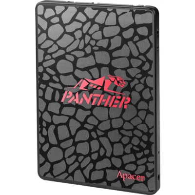SSD 2.5 128GB Apacer AS350 Panther Client AP128GAS350-1 SATA 6Gb/s, 560/540, IOPS 65/82K, MTBF AP128GAS350-1 1.5M, 3D TLC, 32MB, 75TBW, 0,54DWPD, RTL