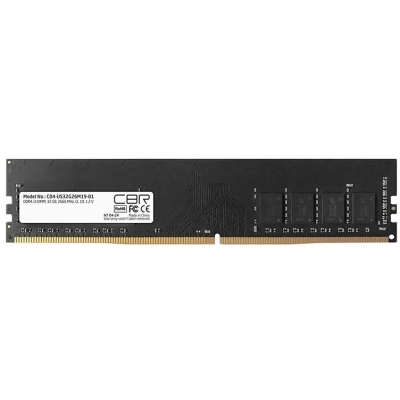 ОЗУ CBR CD4-US32G26M19-01 DDR4 DIMM (UDIMM) 32GB PC4-21300, 2666MHz, CL19, 1.2V
