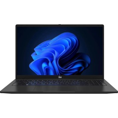 Ноутбук IRU Strato 15ALI (2084776) Core i7 12650H 16Gb SSD512Gb Intel UHD Graphics 15.6 IPS FHD (1920x1080) FreeDOS black WiFi BT Cam 6000mAh