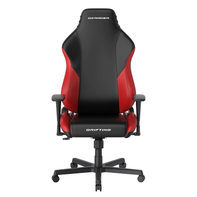 Кресло DxRacer OH/DL23/NR PU-кожа, Топ-Ган, подлокотники 3D чёрно-красное