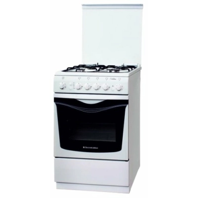 Плита De Luxe 506040.11г(кр)чр белый