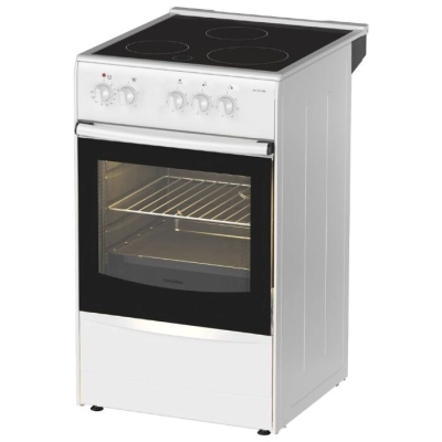 Плита Электрическая Darina 1B EС 331 606 W белый эмаль, 85x50x56см, 3 конфороки, духовка 50л, класс А