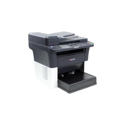 МФУ Kyocera FS-1125MFP, принтер/​сканер/​копир/​факс, A4, печать лазерная черно-белая, двусторонняя, 25 стр/​мин ч/​б, 1800x600 dpi, подача: 251 лист., вывод: 100 лист., память: 64 Мб, Ethernet RJ-45