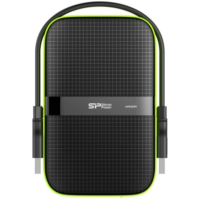 Внешний HDD Silicon Power SP020TBPHDA60S3K USB 3.0 2Tb A60 SP020TBPHDA60S3K Armor 2.5 черный