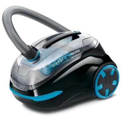 Пылесос Thomas DryBox черный/голубой