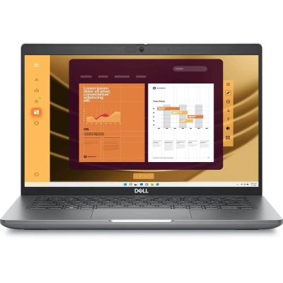 Ноутбук DELL Latitude 5450-5855 Core 5 135H 14,0 FullHD WVA AG 8GB DDR5 512GB SSD Intel Graphics, 3cell, Backlit, FPR, Thunderbolt, Linux, KB Eng/Rus