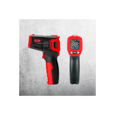 Инфракрасный пирометр Deli DL333380A с цветным дисплеем -30-380C
