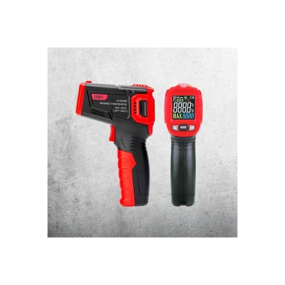 Инфракрасный пирометр Deli DL333550 с цветным дисплеем -40-600C