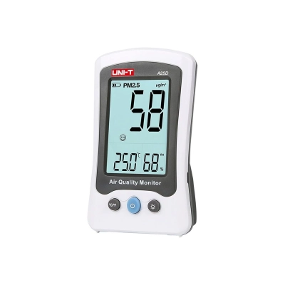 Измеритель качества воздуха UNI-T A25D, может использоваться в домах, офисах, отелях, школах, фабриках, больницах