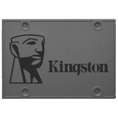 SSD Kingston 2.5 240GB SATA3 (SA400S37/240G) A400, box (7 mm, TLC, Phison PS3111-S11, R/W: up to 500/350MB/s, MTBF: 1M hrs, 80 TBW)