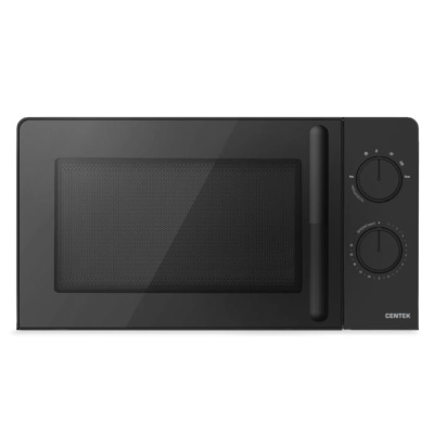 Микроволновая печь Centek CT-1552 Черный 700W, 20л, 6 режимов, разморозка, таймер, подсветка