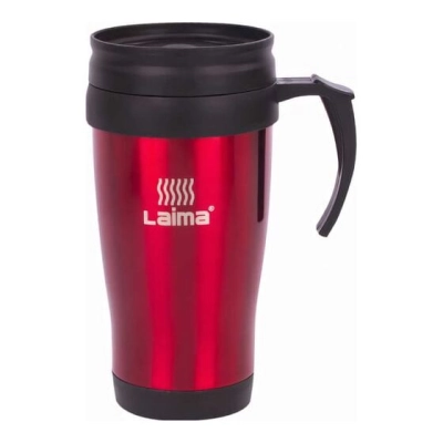 Автокружка LAIMA 605127 красная