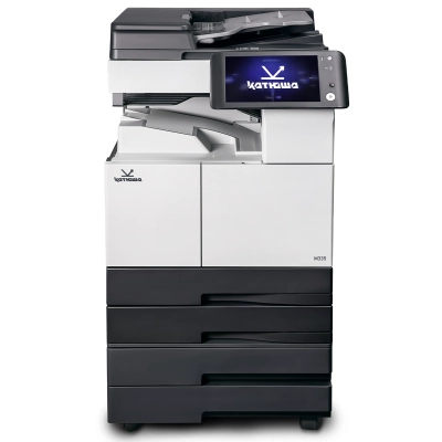 МФУ Катюша M335-pp А3, 35стр/мин Ч/Б А4, 1200dpi, 1,2ГГц, 2ГБ, USB, 10.1 панель, Wi-Fi (опция)