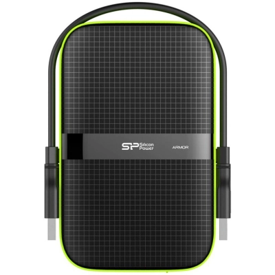 Внешний HDD Silicon Power SP020TBPHDA60S3K USB 3.0 2Tb A60 SP020TBPHDA60S3K Armor 2.5 черный