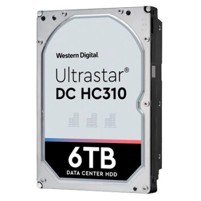 Жесткий диск WD Original SAS 3.0 6Tb 0B36047 HUS726T6TAL5204 Ultrastar DC HC310 (7200rpm) 256Mb 3.5