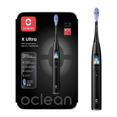 Электрическая зубная щетка Oclean X Ultra Черный