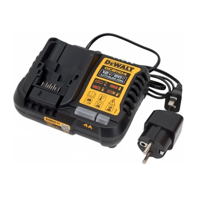 Зарядное устройство Dewalt DCB1104 12/20/60 В для сдвижных батарей Li-Ion, ток 4.0A