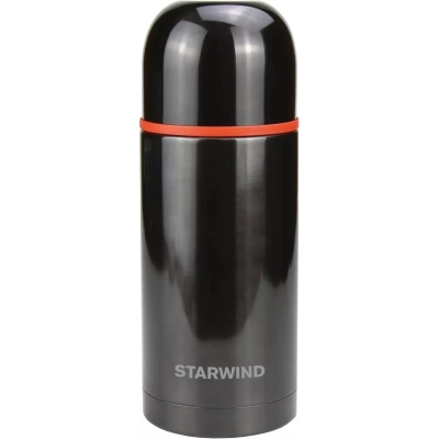 Термос Starwind 20-750 0.75л. серебристый/красный