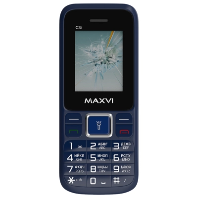 Мобильный телефон Maxvi C3i маренго