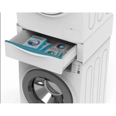 Рама с выдвижным ящиком для установки сушильной машины на стиральную Meliconi Torre Extra L60 656112