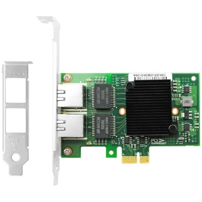Сетевой адаптер LR-LINK LREC9222HT PCIE 1GB Dual Port