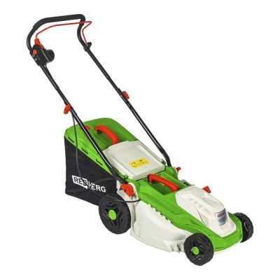 Газонокосилка электрическая REDVERG RD-ELM380 38см, несамоходная