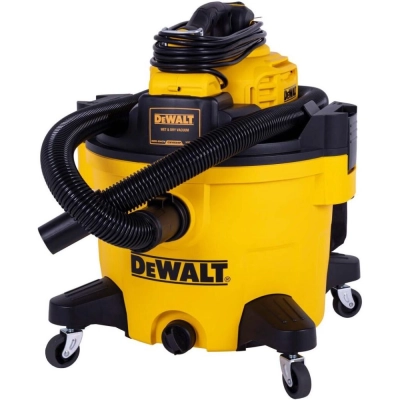 Строительный пылесос DeWalt DXV234P 1080Вт (уборка сухая/влажная) желтый