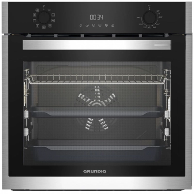 Духовой шкаф Grundig GEBM19301BC черный/нерж