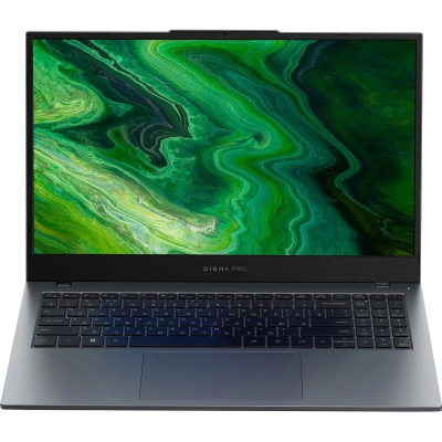 Ноутбук Digma Pro Fortis M (DN15R7-ADXW04) Ryzen 7 5825U 16Gb SSD512Gb AMD Radeon Graphics 15.6 IPS FHD (1920x1080) Win11Pro grey WiFi BT Cam 4250mAh