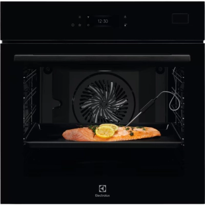 Духовой шкаф ELECTROLUX COB8S39WZ с паром SteamBoost черный, сенсорное управление