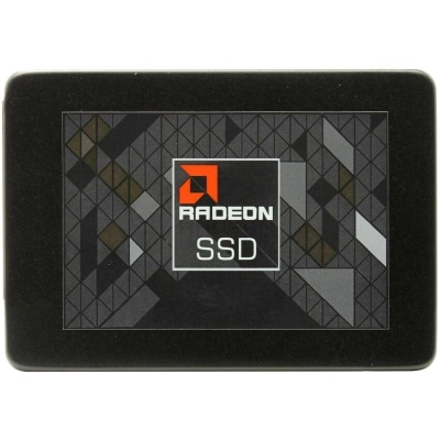 SSD 2.5 120GB SATA3 AMD Radeon R5, box (R5SL120G) (7 mm, 3D TLC, Silicon Motion SM2258, R/W: up to 520/290MB/s, 370 TBW)
