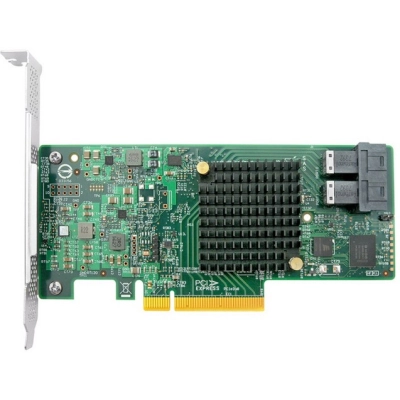 Контроллер ACD SAS3008-8R PCIe 3.0 x8 LP, SAS/SATA 12G, RAID 0,1,10,1E,JBOD, 8port (2*int SFF8643), 3008ROC RTL
