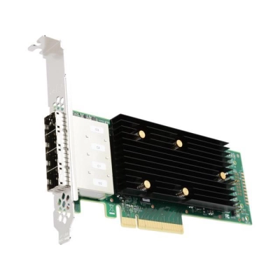 Контроллер ACD 9400-16e PCIe 3.1 x8 LP, Tri-Mode SAS/​SATA/​NVMe 12G HBA, 16port(4*ext SFF8644), 3416 IOC