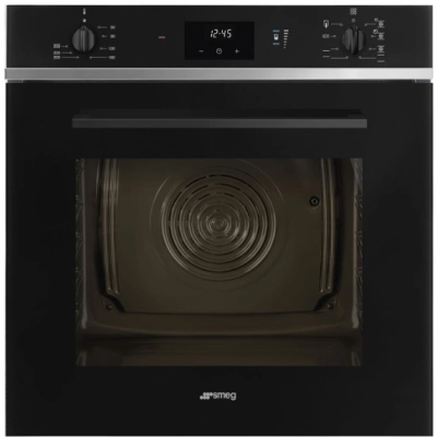 Духовой шкаф SMEG SO6400S2B 60см, Selezione, пар SteamOne (20-40%), 50-250 градусов, LED-дисплей DigiScreen, галогенная подсветка