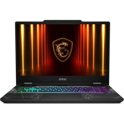 Ноутбук MSI Cyborg 15 B2RWFKG-1045XRU (9S7-15Q342-1045) Intel Core 7 240H/16Gb/SSD1Tb/RTX5060 8Gb (55W)/15.6/IPS/FHD/1920x1080/NoOS/Translucent Black