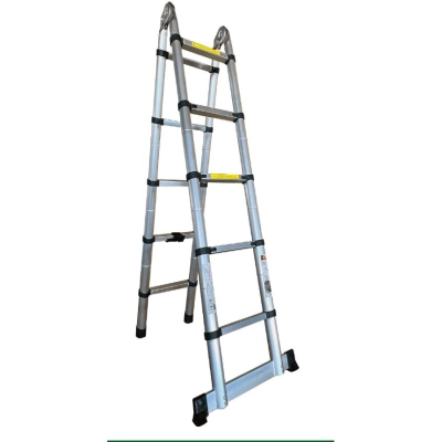 Лестница-стремянка Variant ТЛС205 телескопическая, двухсторонняя, 2х5 ступеней, 3.2м