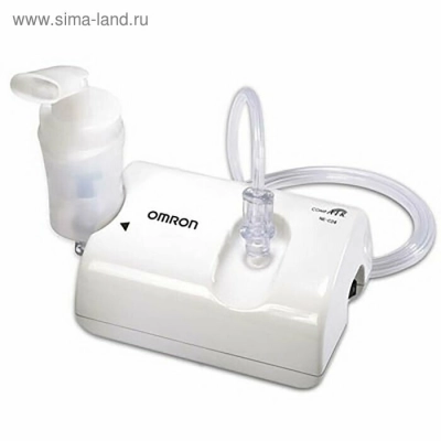 Ингалятор Omron NE-C24 (NE-C801S-RU) компрессорный стационарный белый
