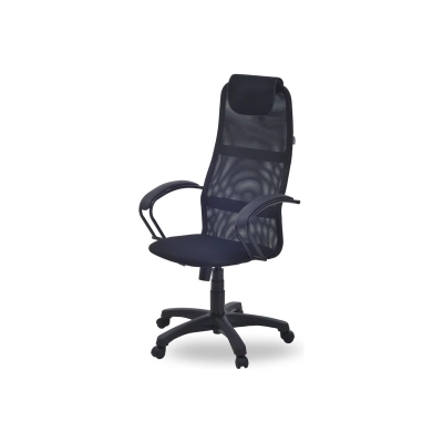 Кресло Фабрикант Бун BL X1503158 (4610097300066) ткань TW № 9 черный ткань S №11 черный кожа иск. DO №350 черный г/п 100 ТГ PL 680 ролик