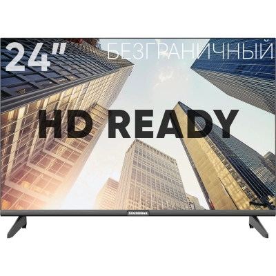 24 Телевизор Soundmax SM-LED24M05 черный 1366x768, HD, 60 Гц