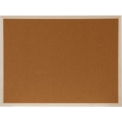 Доска пробковая Silwerhof 45x60см деревянная рама