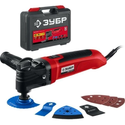 Многофункциональный инструмент Зубр МФИ-400 КН 400Вт красный/черный