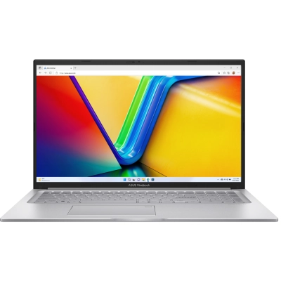 Ноутбук ASUS Vivobook 17 X1704VA-AU1078 (90NB13X1-M00L70) Intel Core 5 120U/16Gb/SSD512Gb/17.3/IPS/FHD/1920x1080/60Hz/NoOS/Silver/2.1kg