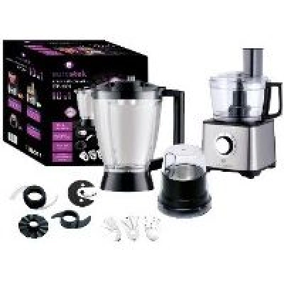 Кухонный комбайн Eurostek EFP-2059 (800 Вт, Серебристый/Черный)